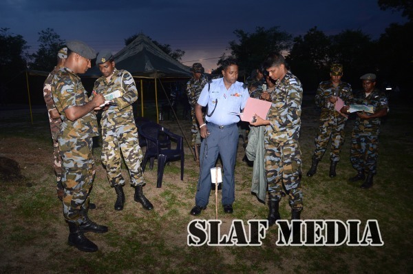The aircrew water
survival and jungle survival training programme No 10-15 commenced on 29
Sep 15 at SLAF Station Ampara.